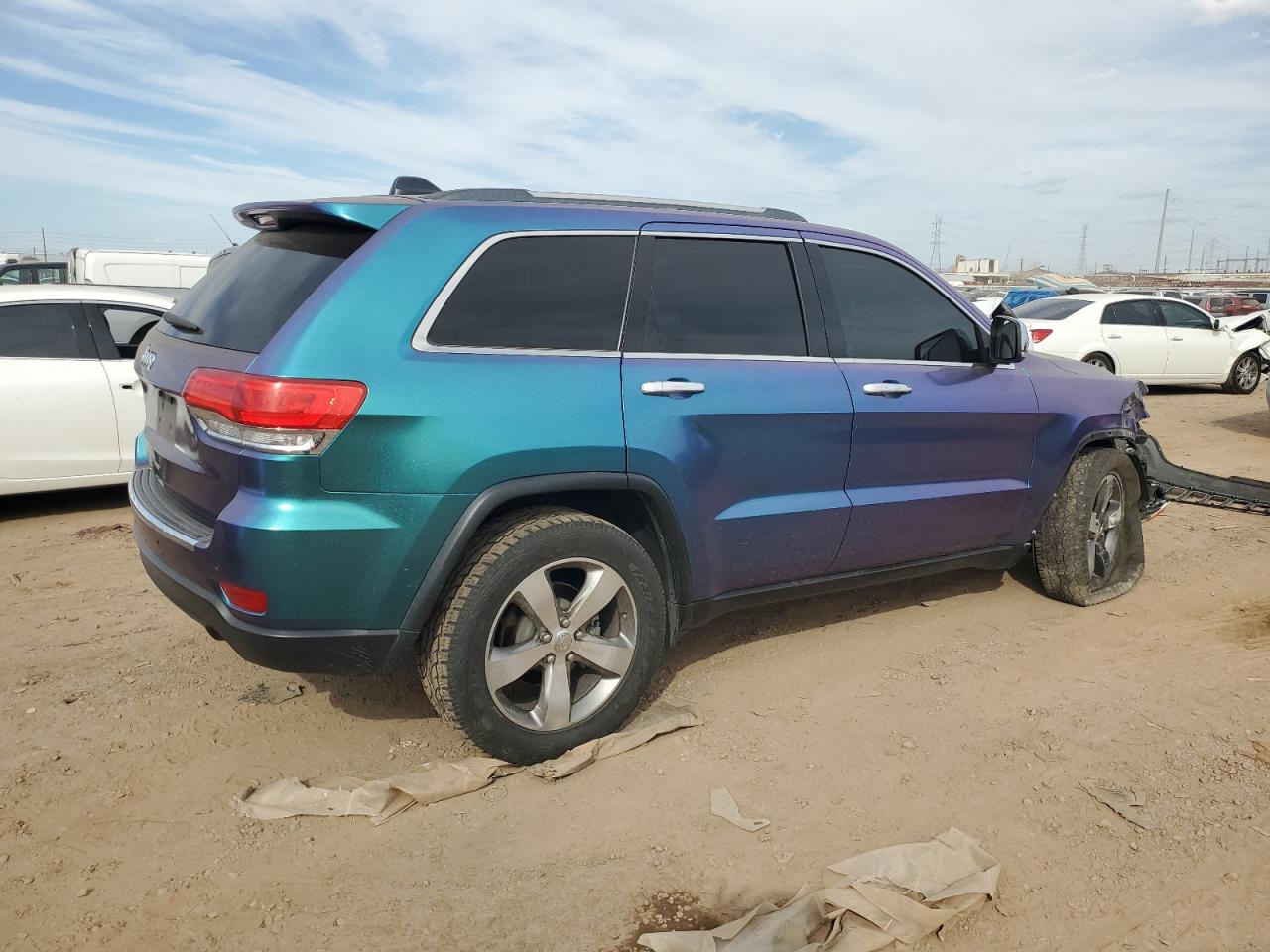 Obraz 3 z 2015 JEEP GRAND CHEROKEE LIMITED 2015 z VIN 1C4RJFBGXFC611856