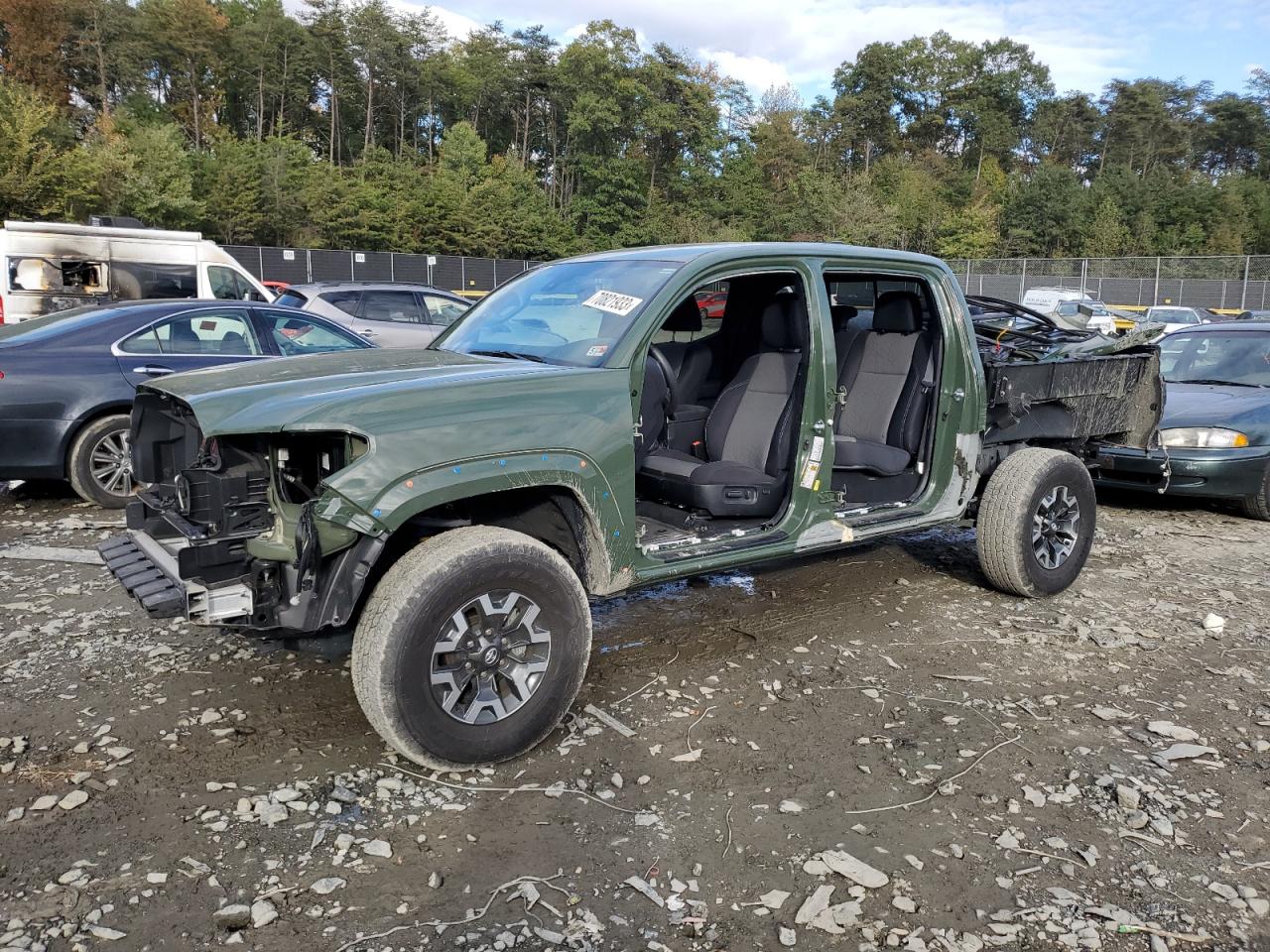 Obraz 1 z 2021 TOYOTA TACOMA DOUBLE CAB 2021 z VIN 3TYCZ5AN9MT031555