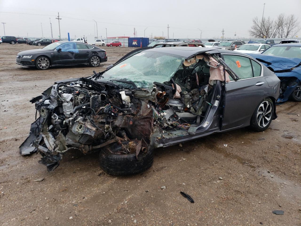 Image 1 of 2016 HONDA ACCORD EXL 2016 with VIN 1HGCR2F85GA139963