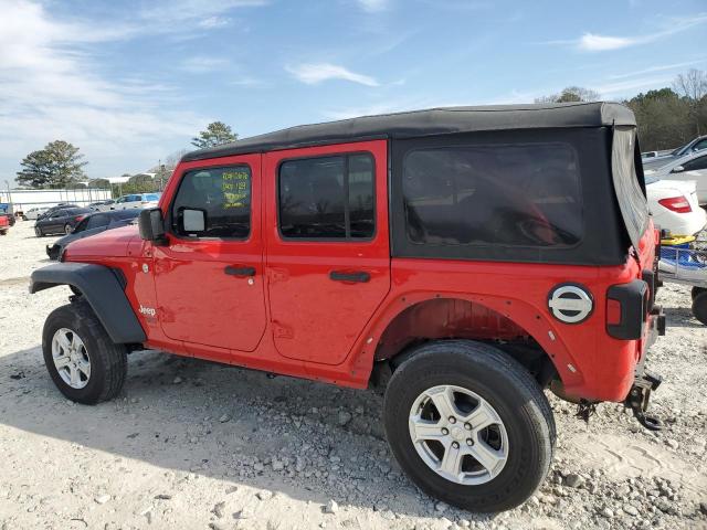 Image 2 of 2018 JEEP WRANGLER UNLIMITED SPORT 2018 with VIN 1C4HJXDG9JW168007