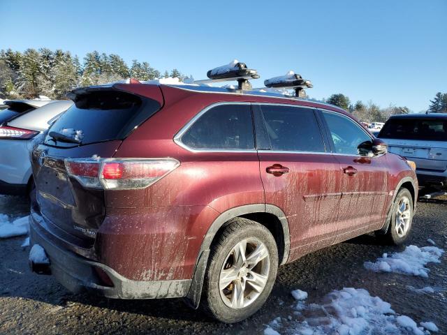 Image 3 of 2015 TOYOTA HIGHLANDER LIMITED 2015 with VIN 5TDDKRFH8FS133270