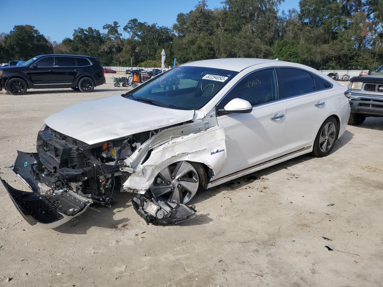 Obraz 1 z 2017 HYUNDAI SONATA HYBRID 2017 z VIN KMHE34L11HA054028