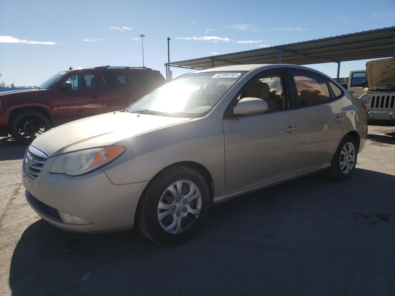 Изображение 1 2010 HYUNDAI ELANTRA BLUE 2010 с VIN KMHDU4AD6AU170819