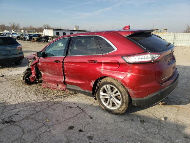 Image 2 of 2016 FORD EDGE SEL 2016 with VIN 2FMPK4J91GBC21043