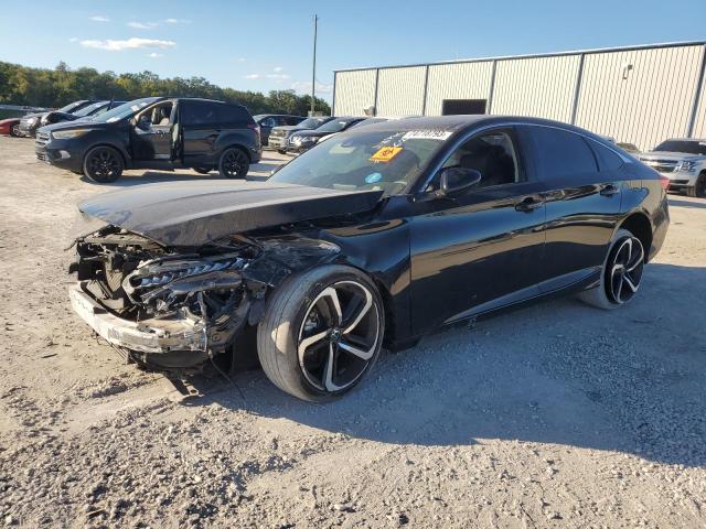 Image 1 of 2021 HONDA ACCORD SPORT SE 2021 with VIN 1HGCV1F4XMA052395