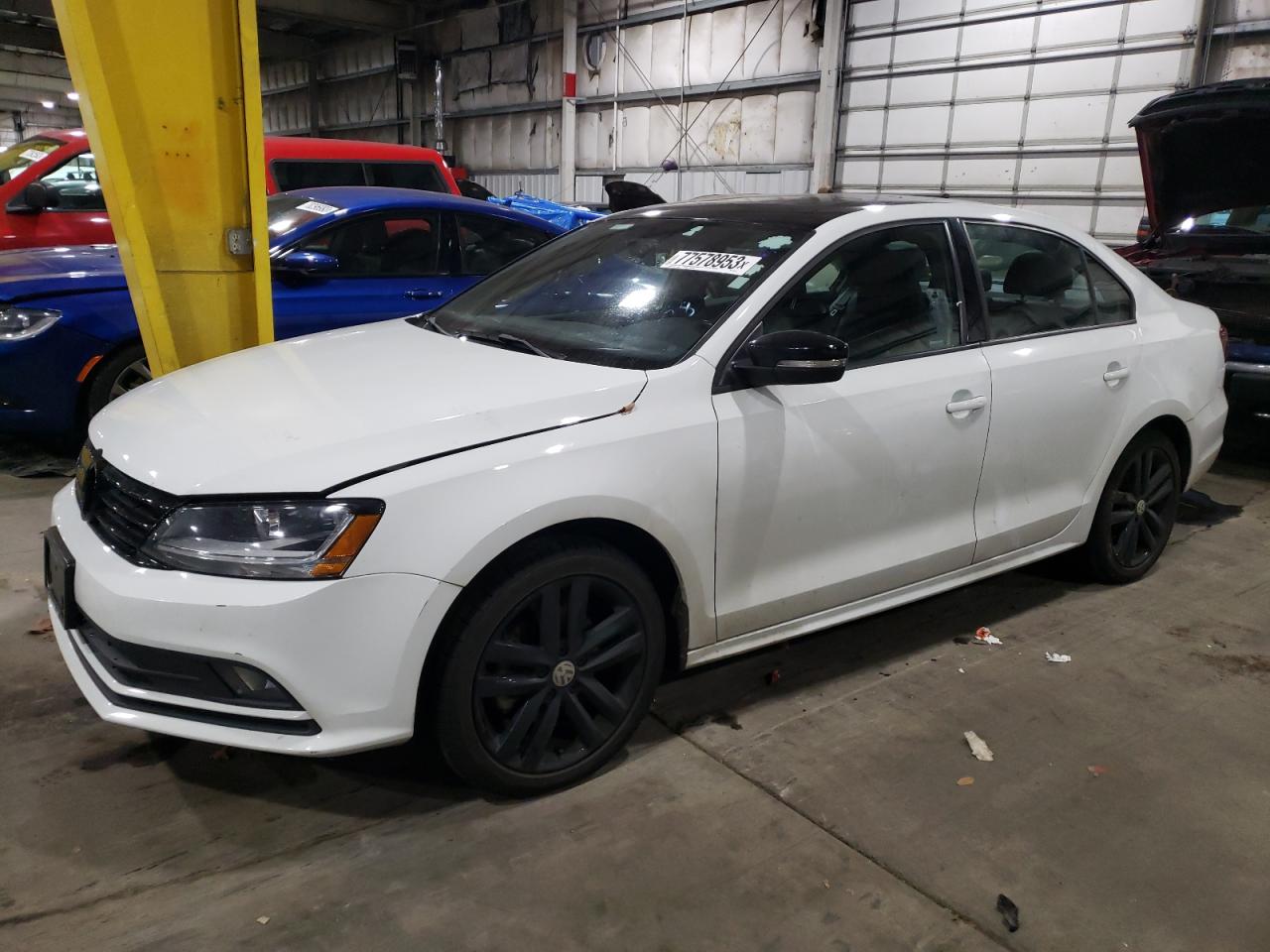 Image 1 of 2018 VOLKSWAGEN JETTA SPORT 2018 with VIN 3VWD17AJ2JM232111
