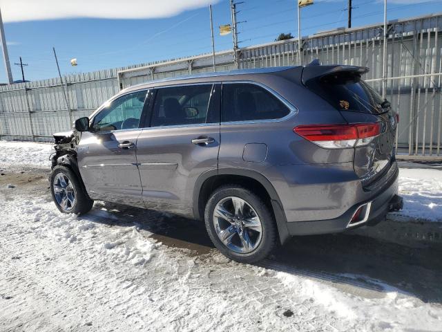 Image 2 of 2019 TOYOTA HIGHLANDER HYBRID LIMITED 2019 with VIN 5TDDGRFH6KS056362