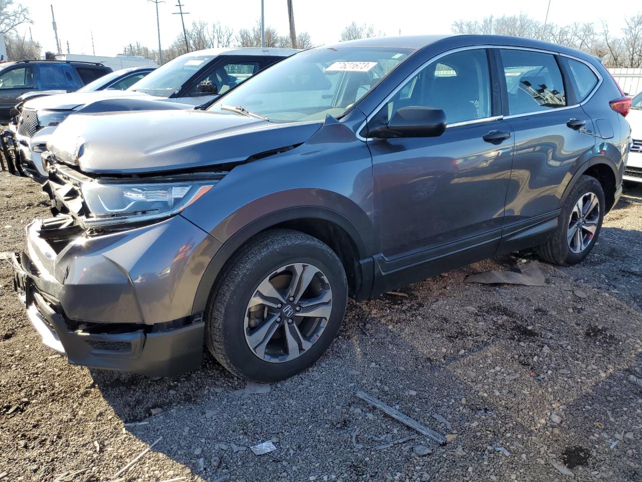 Изображение 1 2018 HONDA CR-V LX 2018 с VIN 2HKRW6H33JH223743