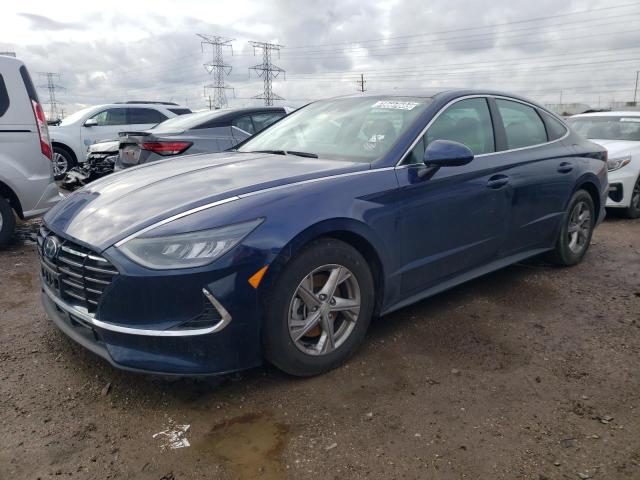 Image 1 of 2021 HYUNDAI SONATA SE 2021 with VIN 5NPEG4JA2MH124019