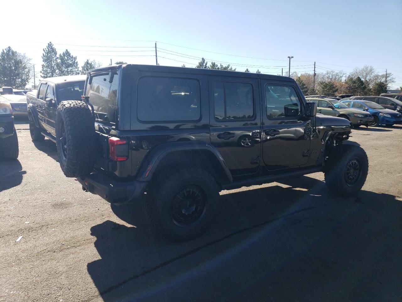 Image 3 of 2020 JEEP WRANGLER UNLIMITED RUBICON 2020 with VIN 1C4HJXFG6LW327503