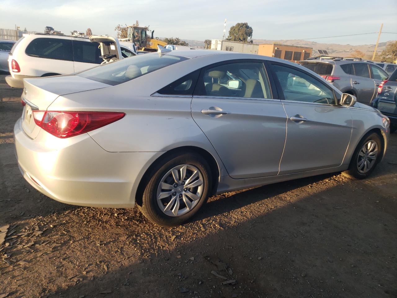 Image 3 of 2011 HYUNDAI SONATA GLS 2011 with VIN 5NPEB4AC4BH076648