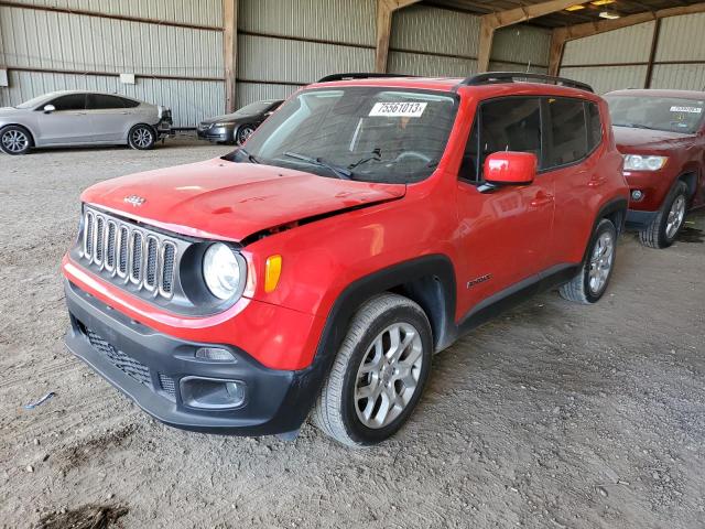 Image 1 of 2018 JEEP RENEGADE LATITUDE 2018 with VIN ZACCJABB7JPJ21101