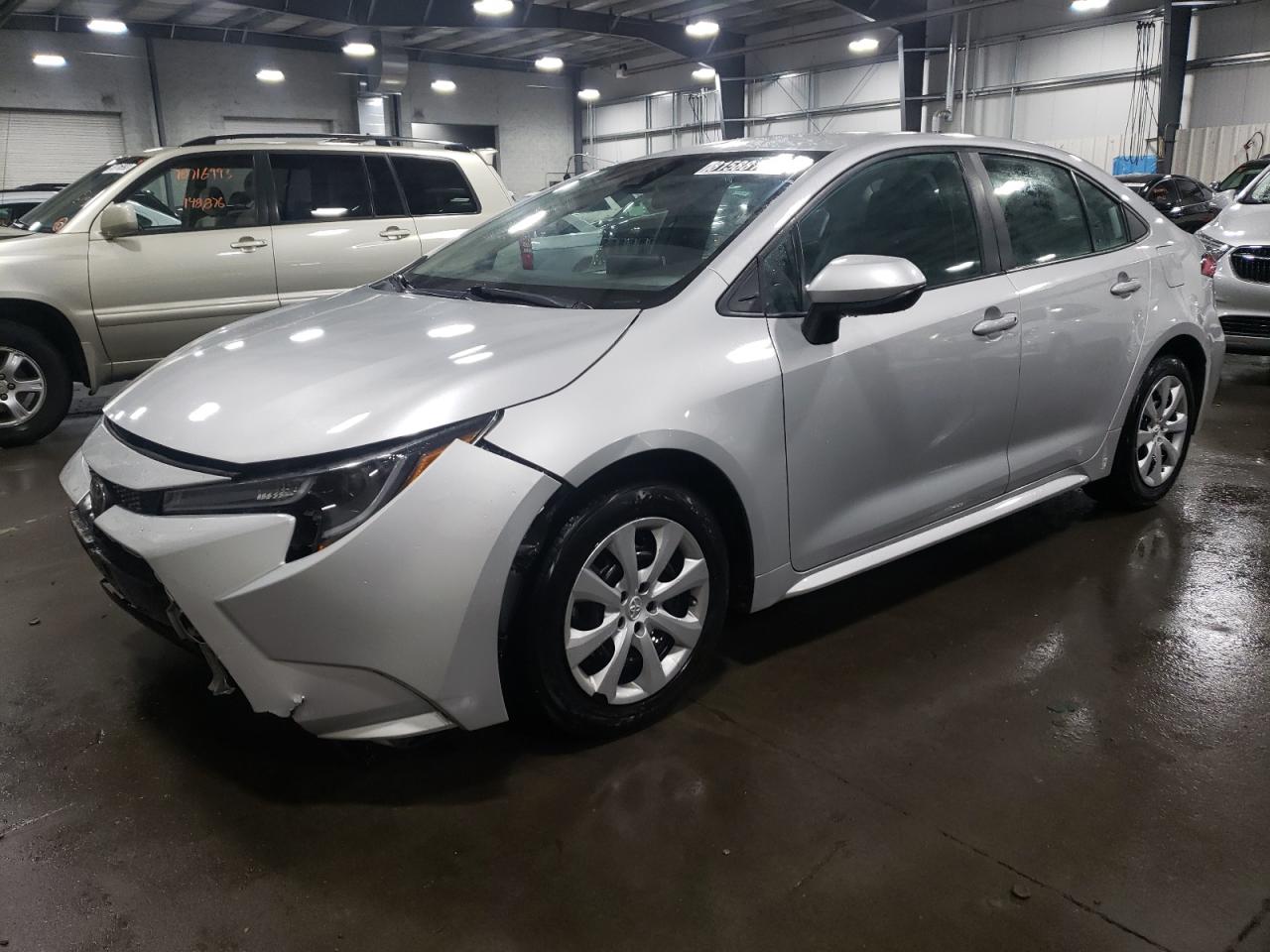 Image 1 of 2020 TOYOTA COROLLA LE 2020 with VIN 5YFEPRAE7LP106021