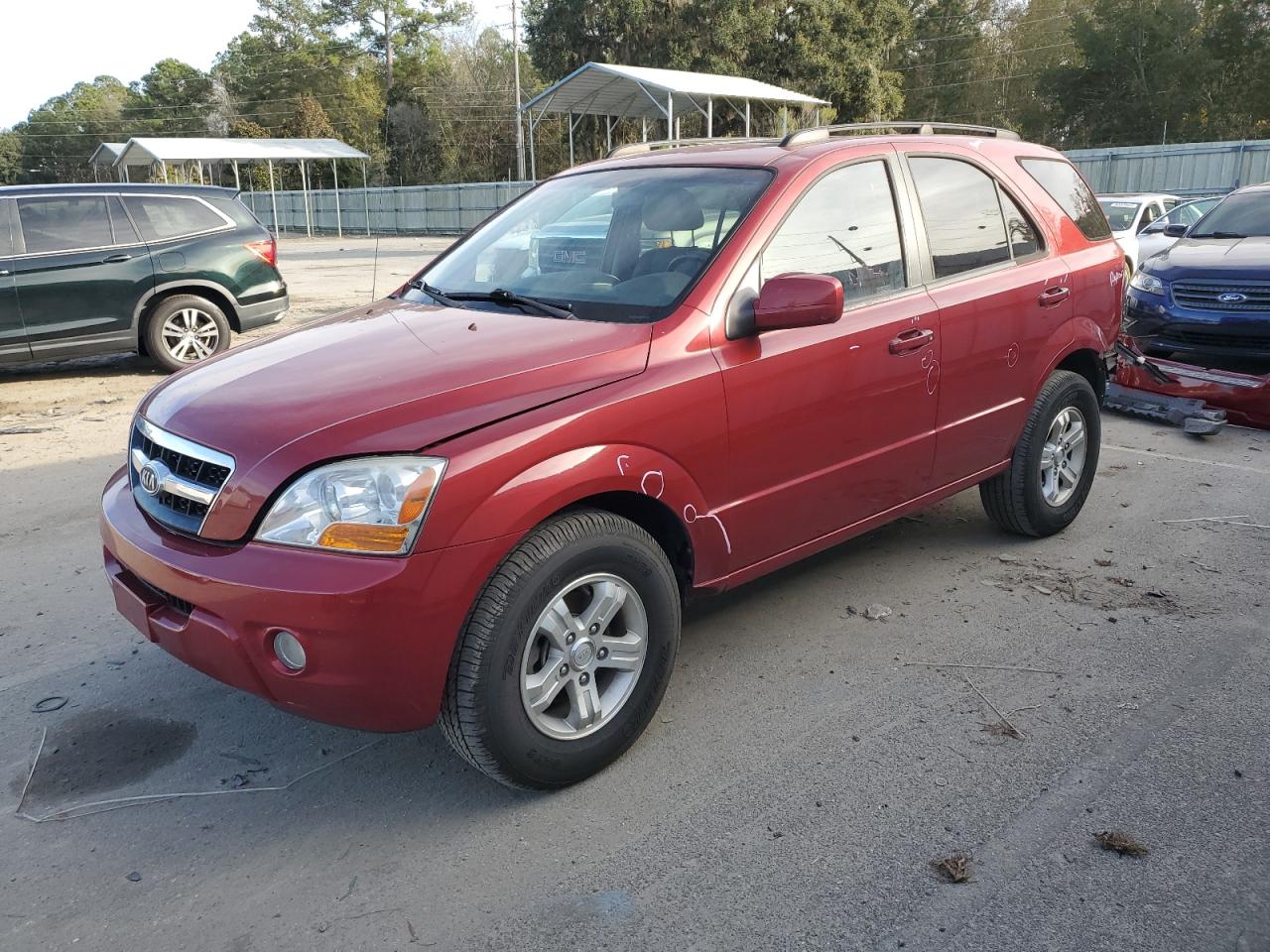 Image 1 of 2009 KIA SORENTO LX 2009 with VIN KNDJD736295882225