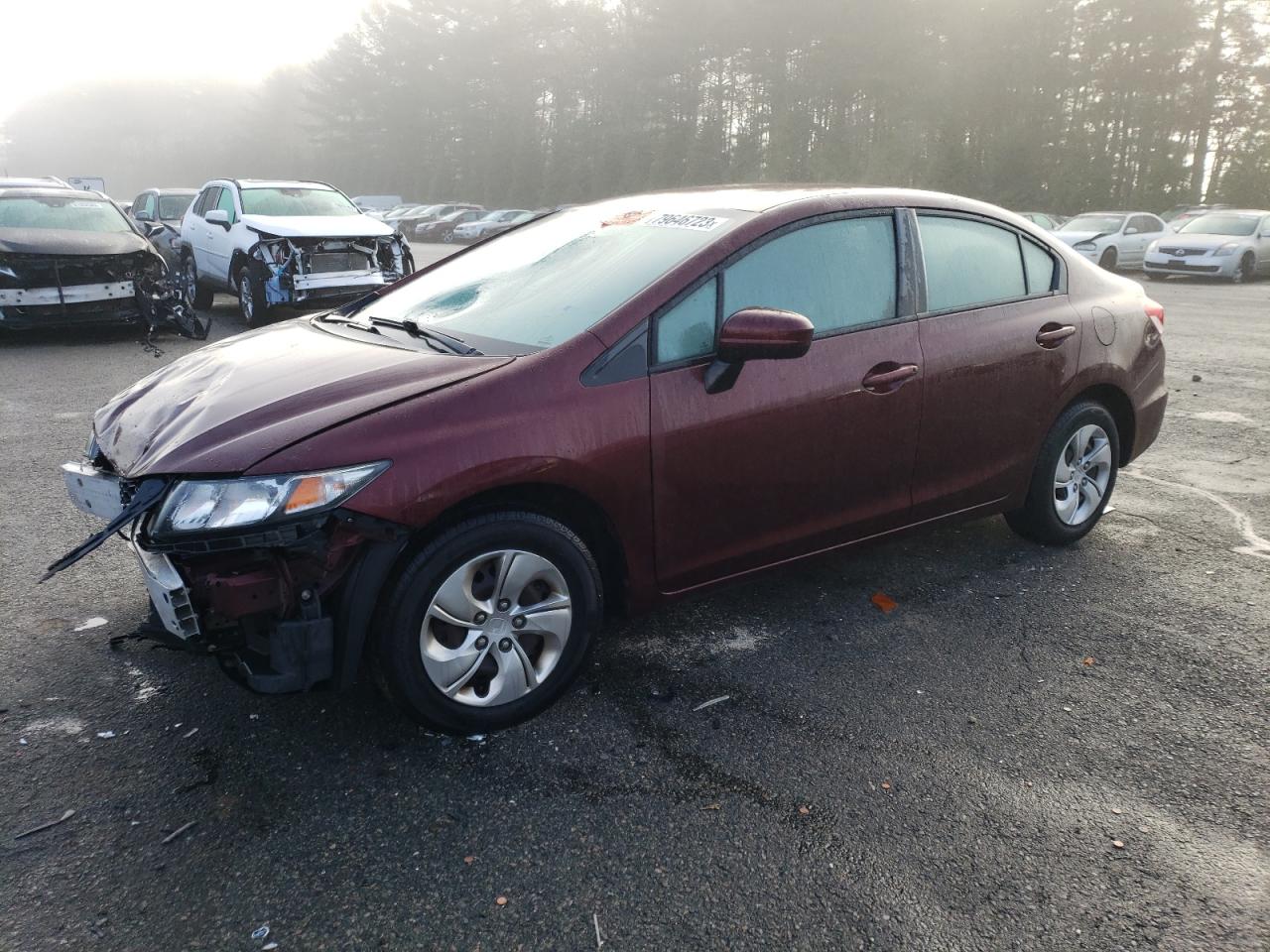 Изображение 1 2015 HONDA CIVIC LX 2015 с VIN 19XFB2F53FE290169