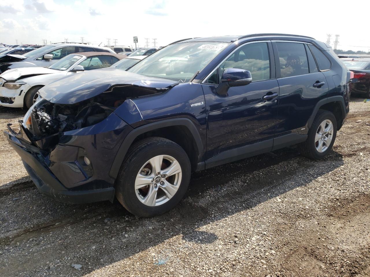 Image 1 of 2021 TOYOTA RAV4 XLE 2021 with VIN 4T3R6RFV8MU024920