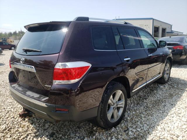 Изображение 3 2012 TOYOTA HIGHLANDER LIMITED 2012 с VIN 5TDDK3EH0CS169951