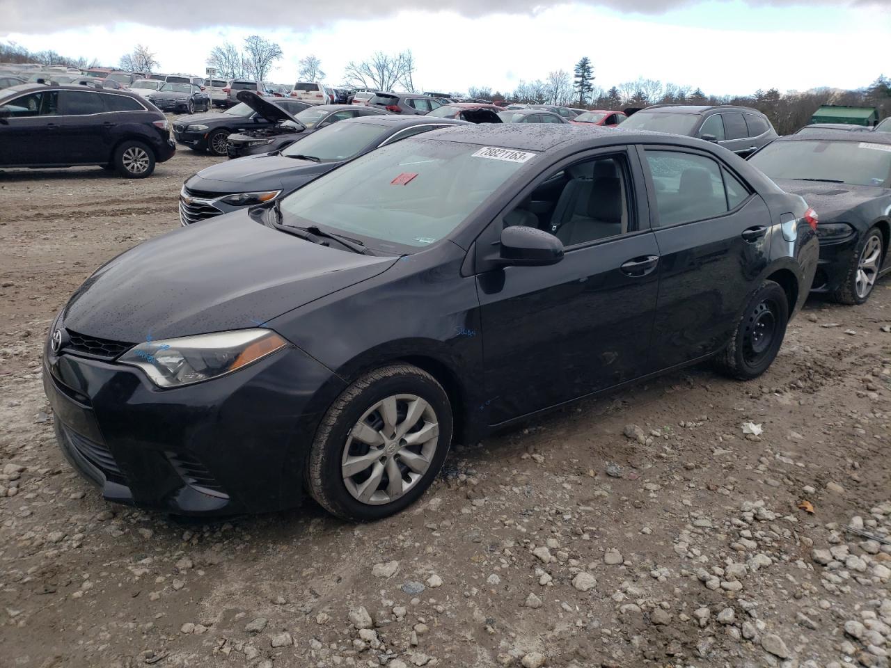 Image 1 of 2015 TOYOTA COROLLA L 2015 with VIN 2T1BURHE6FC419583