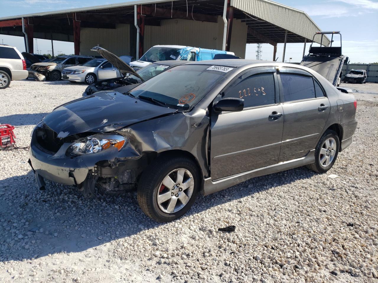 Image 1 of 2008 TOYOTA COROLLA CE 2008 with VIN 1NXBR32E98Z009806
