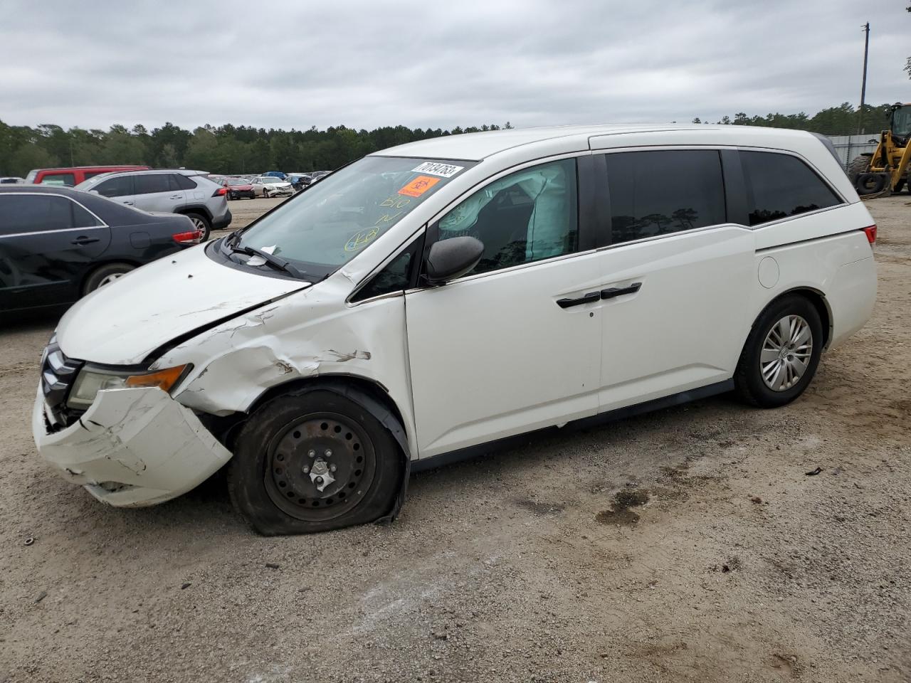 Изображение 1 2016 HONDA ODYSSEY LX 2016 с VIN 5FNRL5H23GB052445