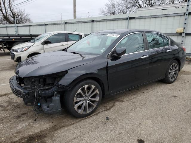 Image 1 of 2015 HONDA ACCORD SPORT 2015 with VIN 1HGCR2F54FA258155