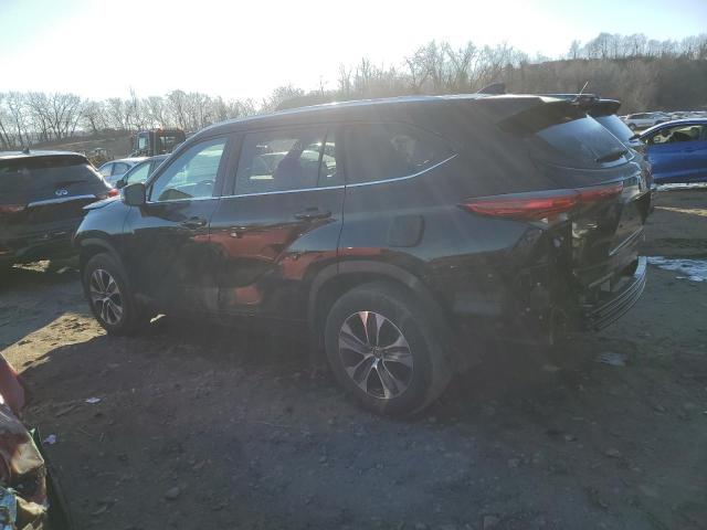 Image 2 of 2021 TOYOTA HIGHLANDER XLE 2021 with VIN 5TDGZRBHXMS531933