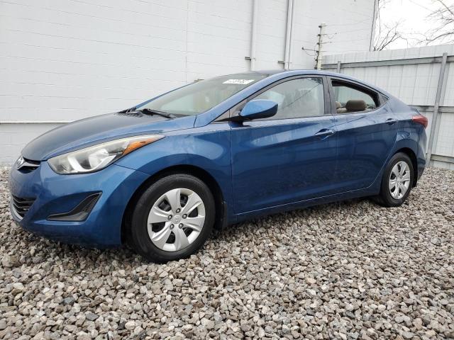 Image 1 of 2016 HYUNDAI ELANTRA SE 2016 with VIN KMHDH4AE3GU599325