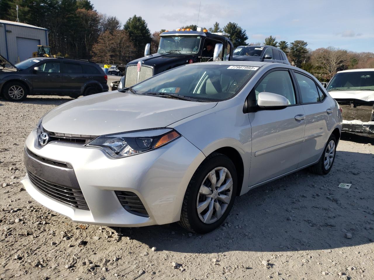 Image 1 of 2015 TOYOTA COROLLA L 2015 with VIN 2T1BURHE8FC452648