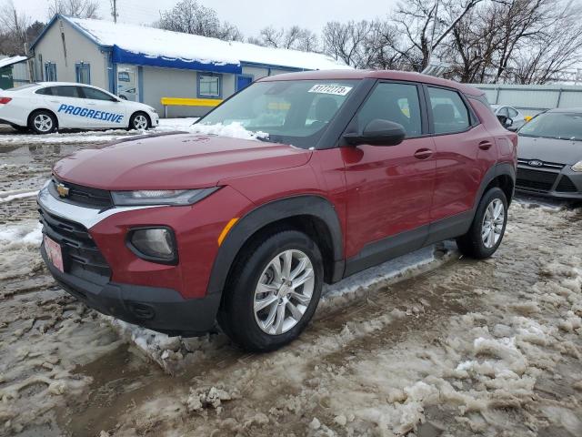 Image 1 of 2021 CHEVROLET TRAILBLAZER LS 2021 with VIN KL79MNSL1MB083333