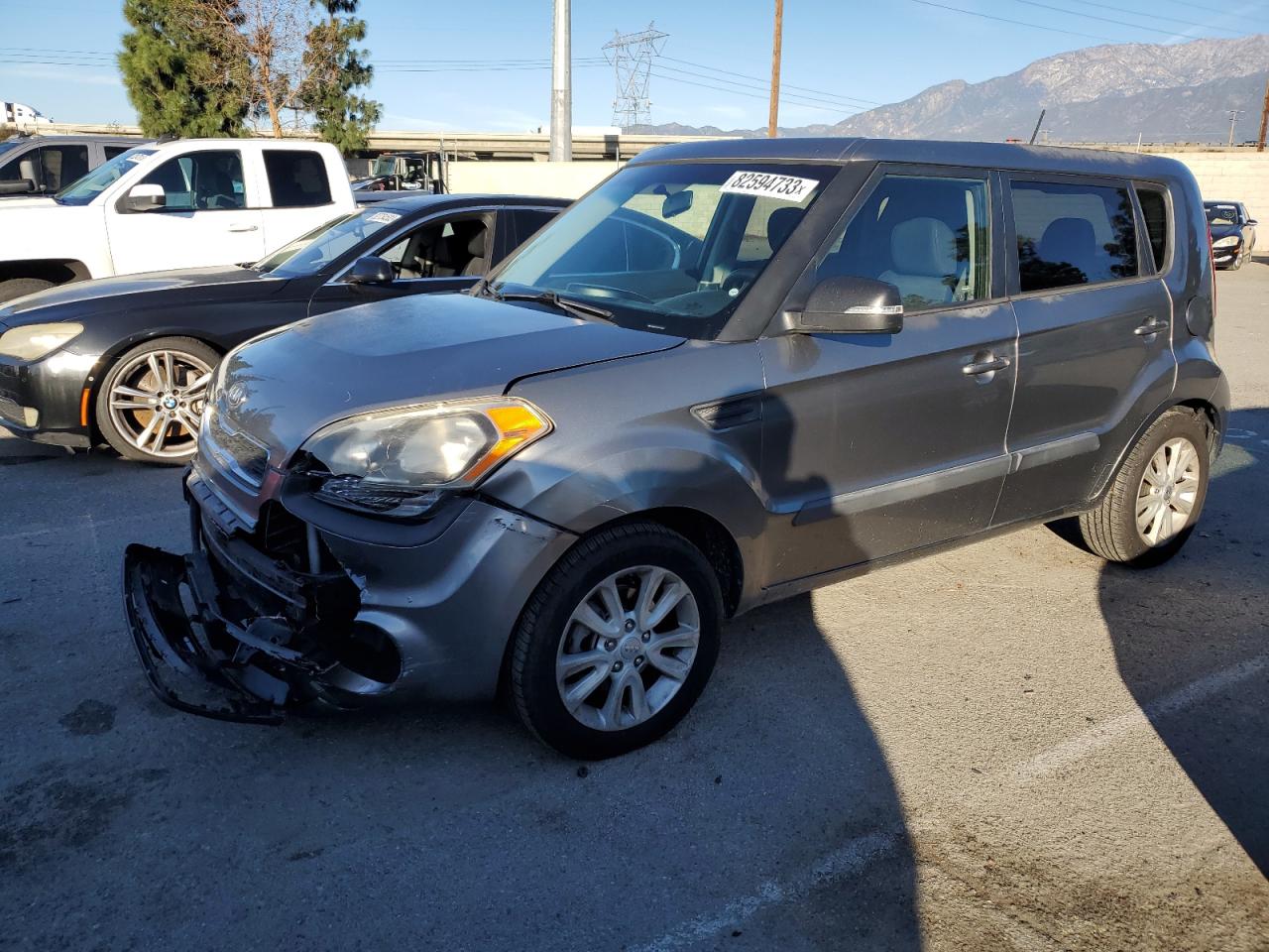 Image 1 of 2012 KIA SOUL + 2012 with VIN KNDJT2A62C7474005
