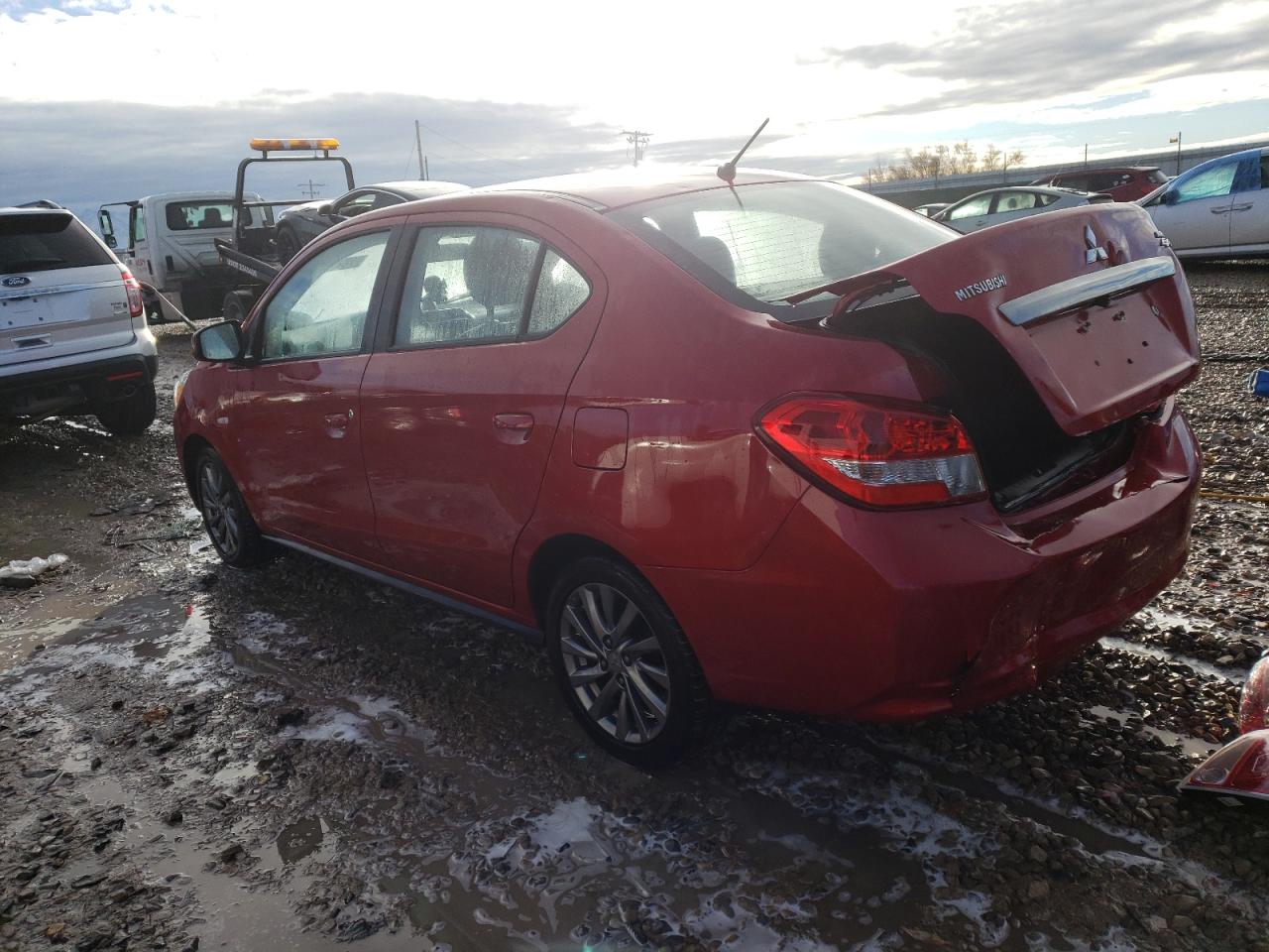 Image 2 of 2019 MITSUBISHI MIRAGE G4 ES 2019 with VIN ML32F3FJ9KHF01536