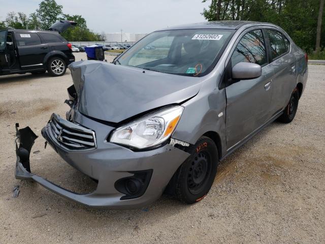 Image 2 of 2019 MITSUBISHI MIRAGE G4 ES 2019 with VIN ML32F3FJ4KHF07938