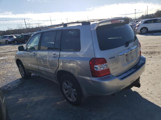 Изображение 2 2006 TOYOTA HIGHLANDER HYBRID 2006 с VIN JTEEW21A060013178