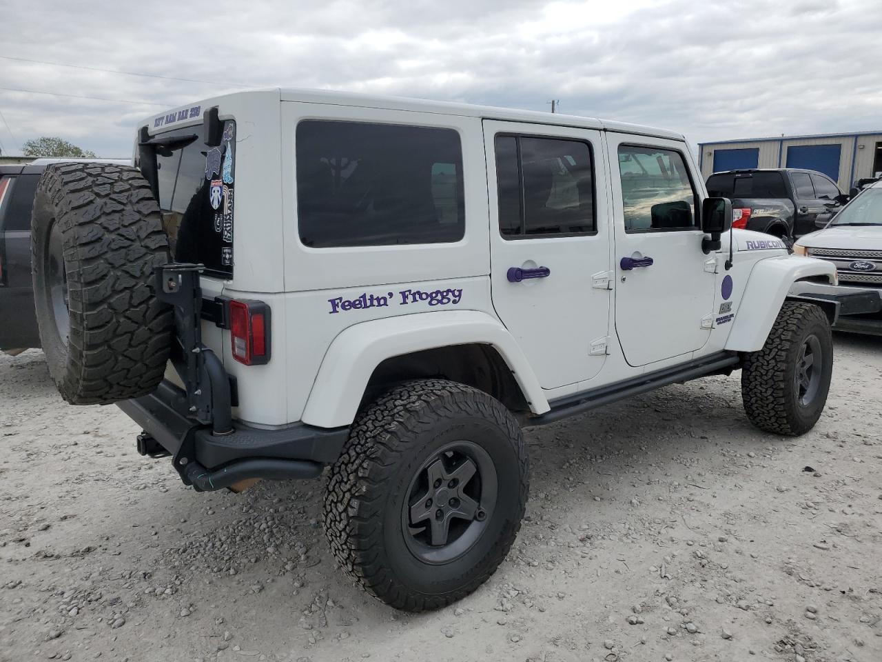 Image 3 of 2016 JEEP WRANGLER UNLIMITED RUBICON 2016 with VIN 1C4BJWFG3GL187580