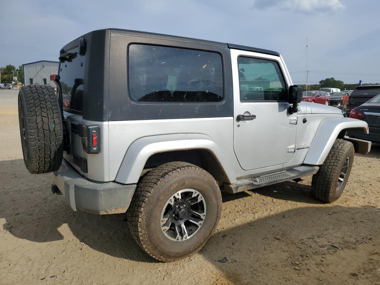 Image 3 of Jeep Wrangler Sahara 2008 with VIN 1J4FA54158L623237
