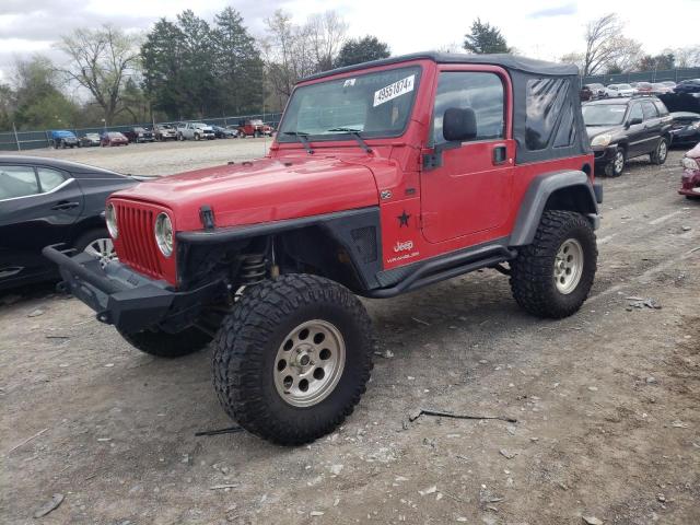 Image 1 of 2004 JEEP WRANGLER X 2004 with VIN 1J4FA39SX4P792016