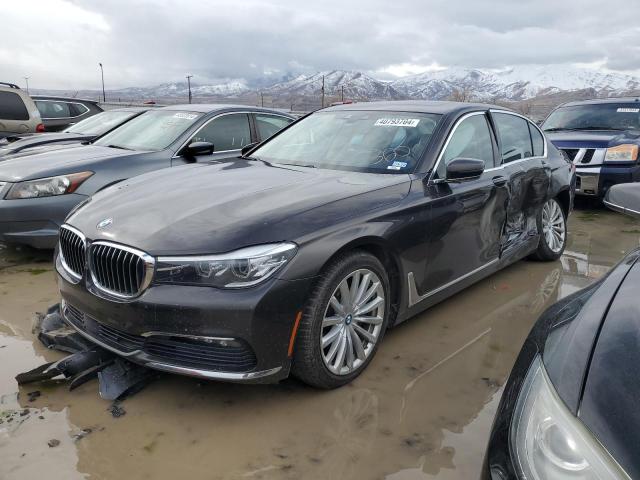 Image 1 of 2017 BMW 740 XI 2017 with VIN WBA7E4C3XHGV23345