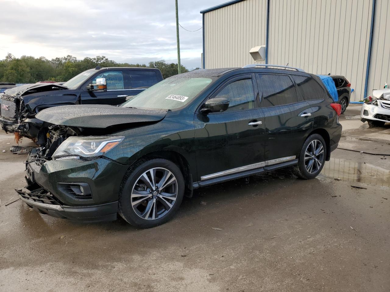 Obraz 1 z 2018 NISSAN PATHFINDER S 2018 z VIN 5N1DR2MN0JC646966