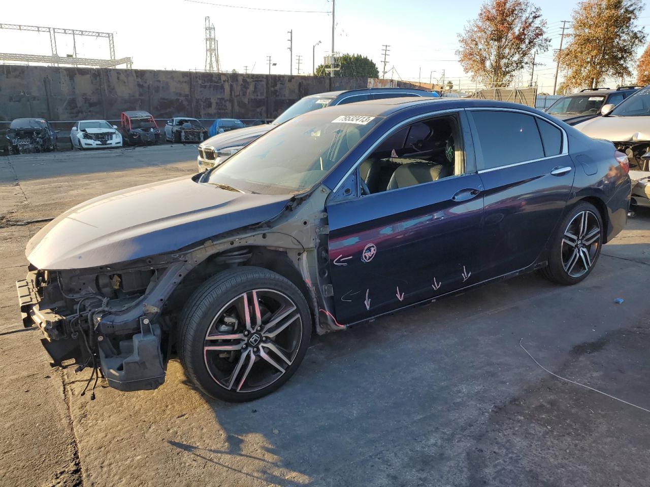 Image 1 of 2017 HONDA ACCORD SPORT 2017 with VIN 1HGCR2F50HA172182