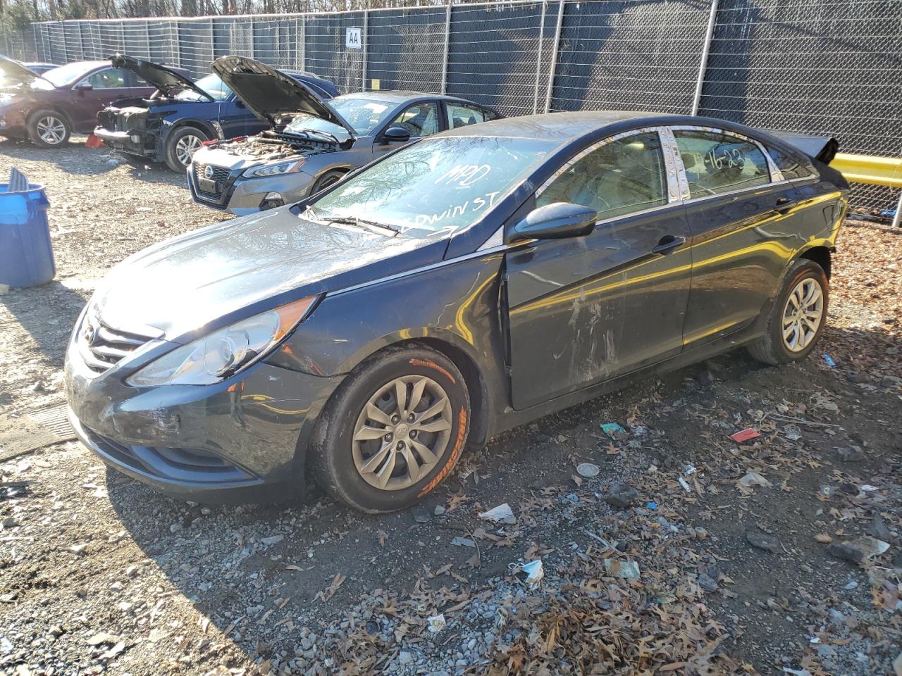 Obraz 1 z 2012 HYUNDAI SONATA GLS 2012 z VIN 5NPEB4AC0CH363390