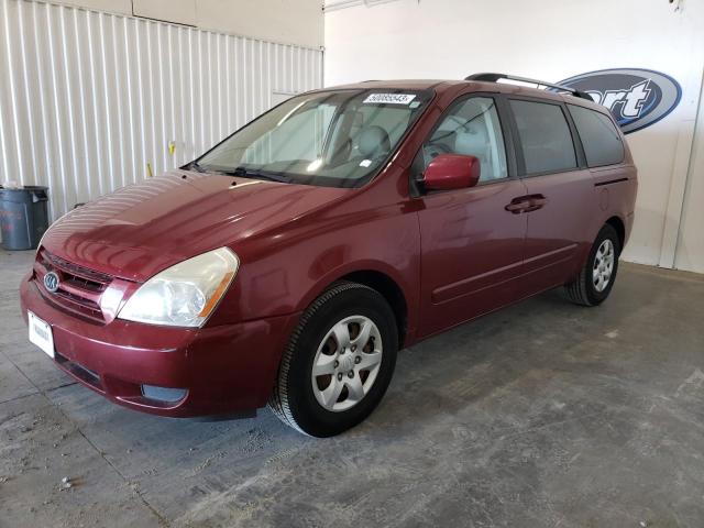 Image 1 of 2010 KIA SEDONA LX 2010 with VIN KNDMG4C32A6352067