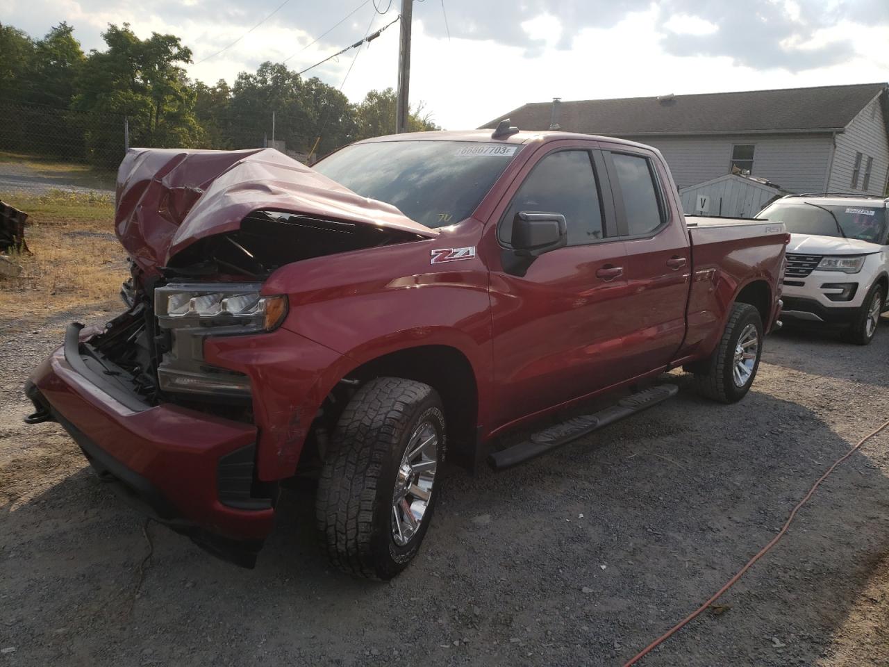 Изображение 1 2019 CHEVROLET SILVERADO K1500 RST 2019 с VIN 1GCRYEED9KZ285238
