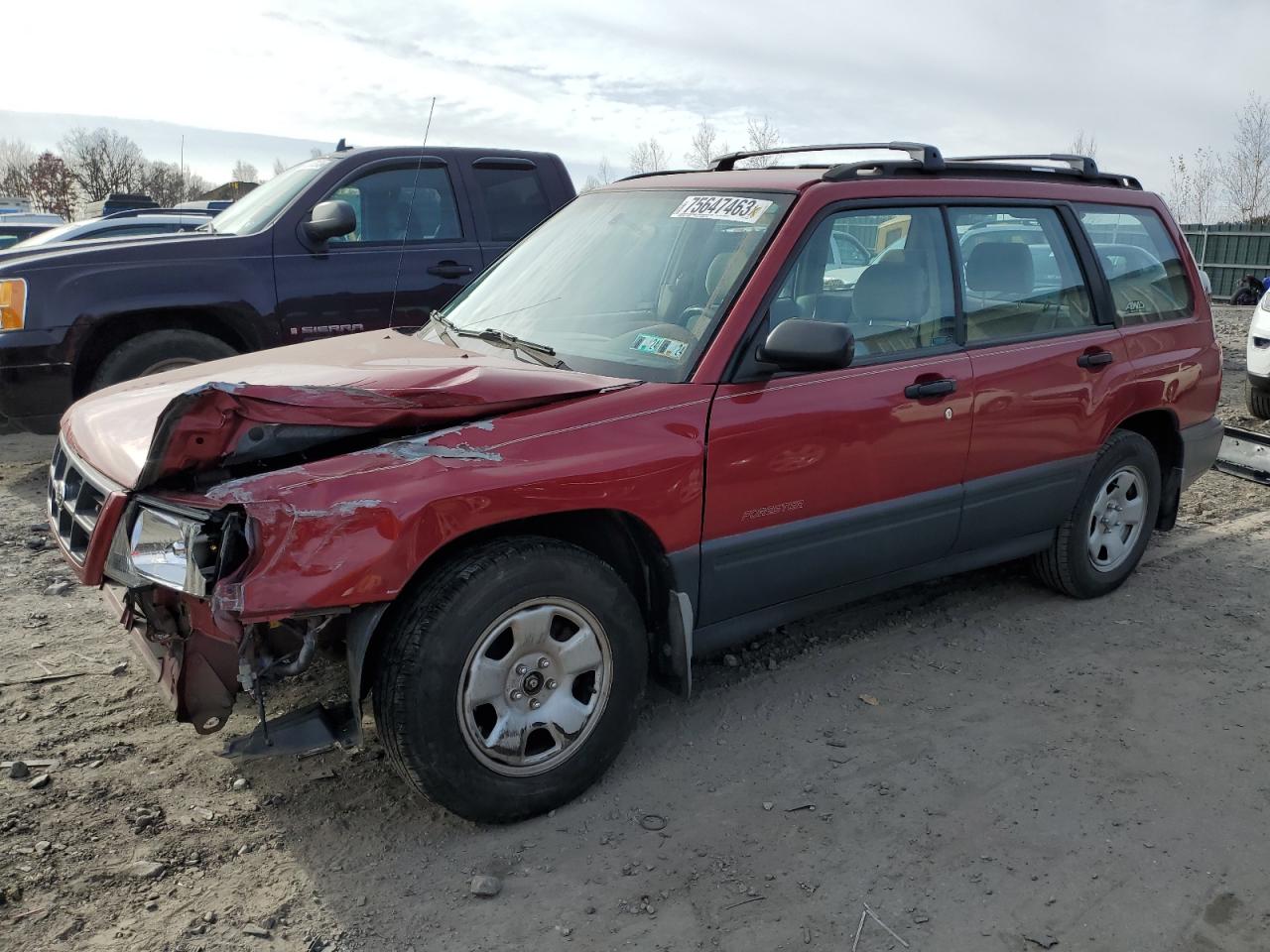 Image 1 of 2000 SUBARU FORESTER L 2000 with VIN JF1SF6355YH727932
