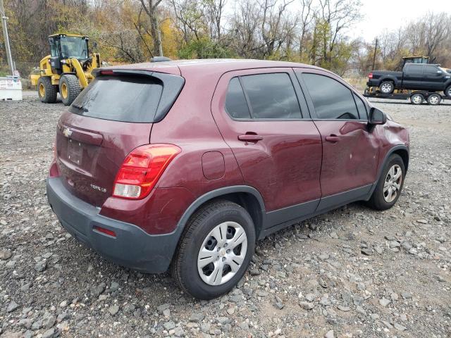 Image 3 of 2016 CHEVROLET TRAX LS 2016 with VIN 3GNCJKSBXGL280356
