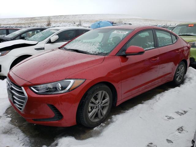 Image 1 of 2018 HYUNDAI ELANTRA SEL 2018 with VIN 5NPD84LF2JH246585