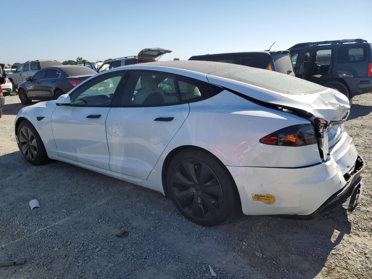 Image 2 of 2021 TESLA MODEL S  2021 with VIN 5YJSA1E65MF447357