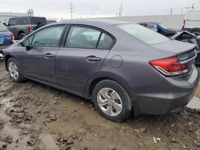 Image 2 of 2014 HONDA CIVIC LX 2014 with VIN 19XFB2F51EE005855