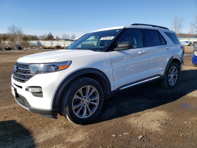 Image 1 of 2020 FORD EXPLORER XLT 2020 with VIN 1FMSK8DH7LGC07915
