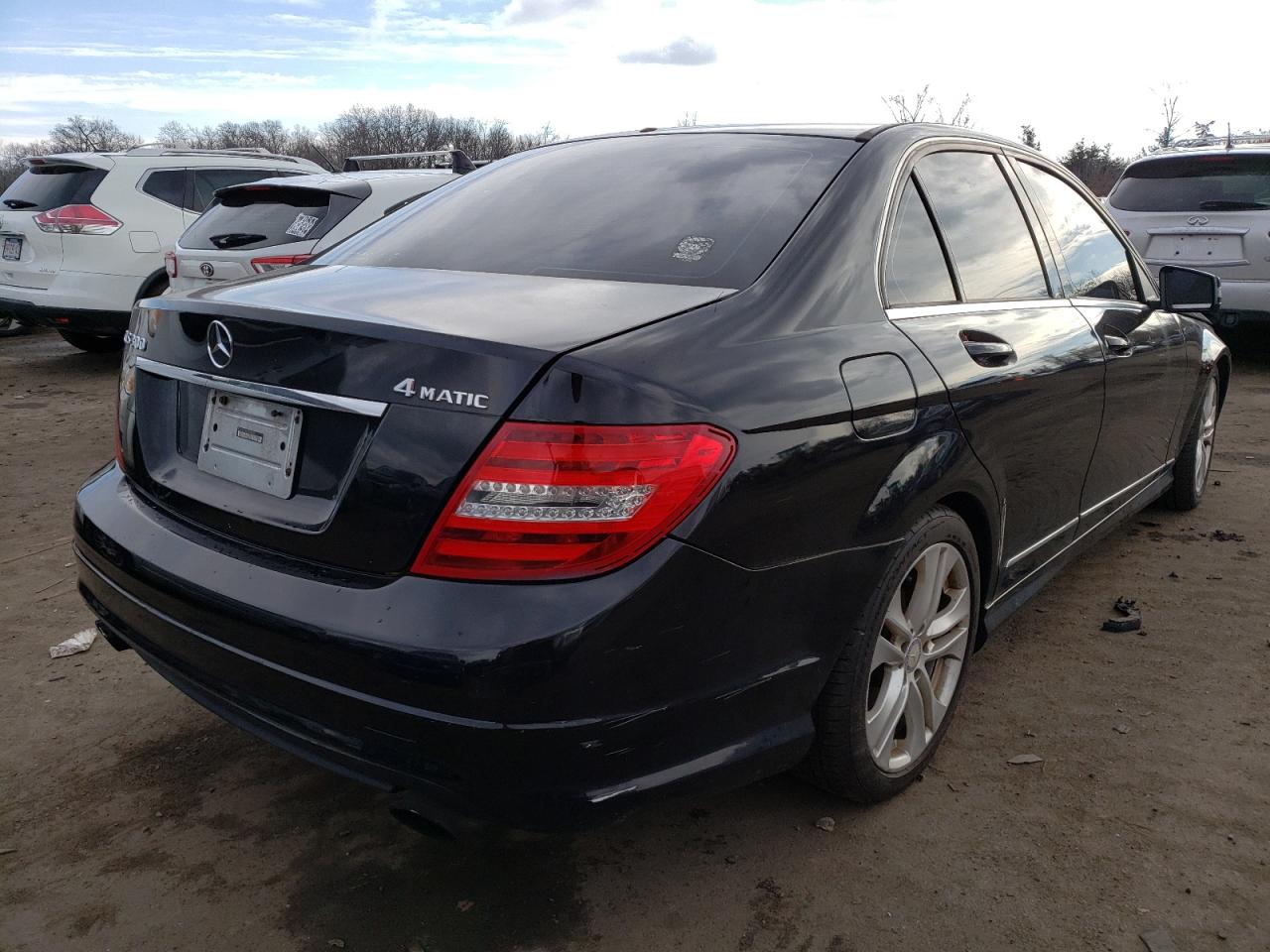 Image 3 of 2009 MERCEDES-BENZ C 300 4MATIC 2009 with VIN WDDGF81X09R069003