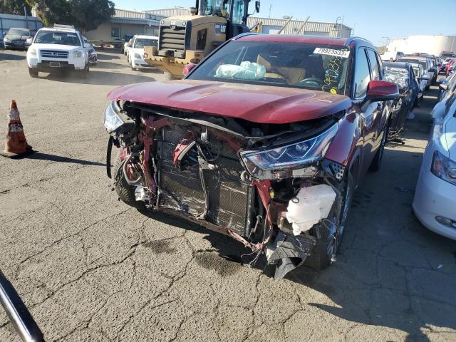 Obraz 1 z 2020 TOYOTA HIGHLANDER HYBRID PLATINUM 2020 z VIN 5TDEBRCH4LS010442